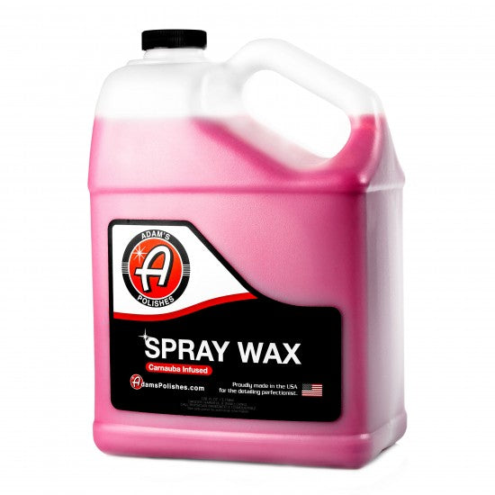 Adam's New Spray Wax Gallon - Long Island Detailers